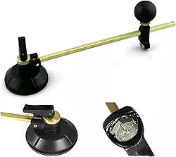 Compasso Cortador De Vidro Circular Rodondo Até 120cm Profissional