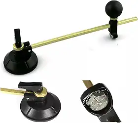 Compasso Cortador De Vidro Circular Rodondo Até 120cm Profissional
