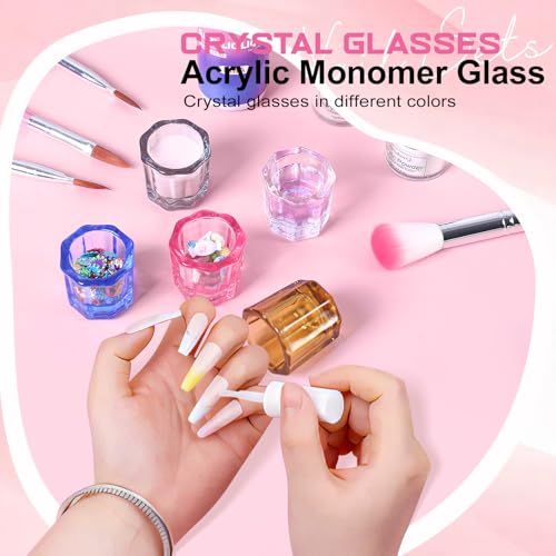 Set de 9 Copas Dappen para Uñas Acrílicas miniatura 3