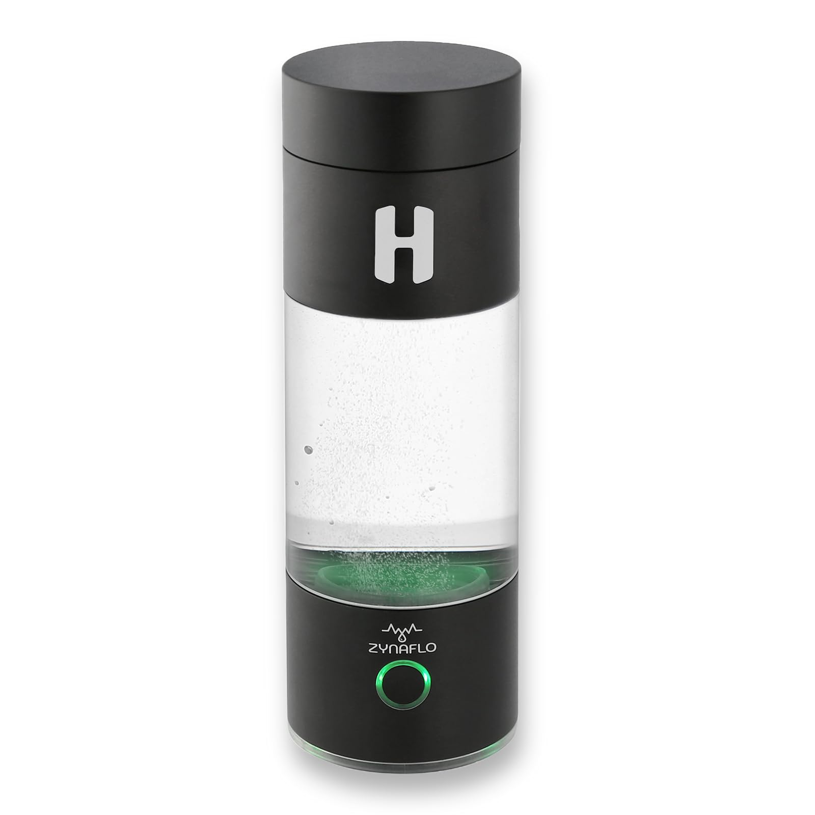 ZYNAFLOH2-Pro Hydrogen Water Bottle Generator with Latest SPE-PEM Technology (Onyx Black)