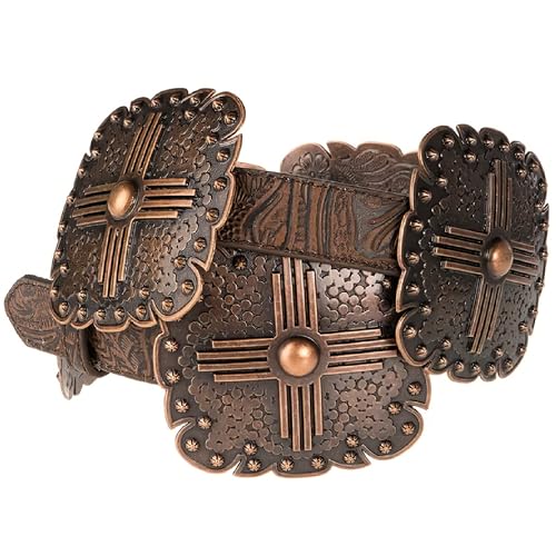 1" Brown Ladies' Fashion Belt2