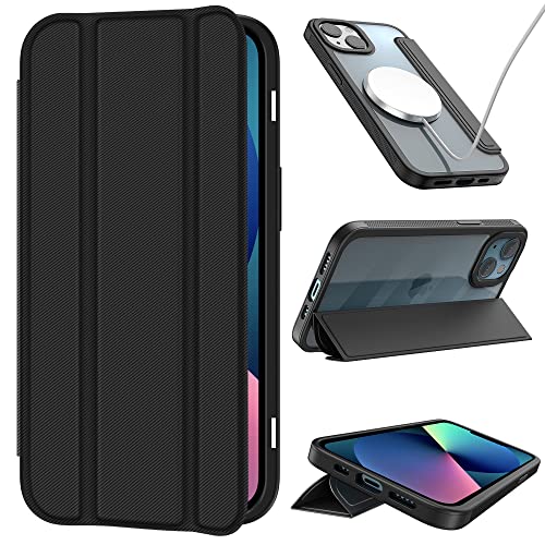 iPhone 13 p Jo[ 蒠^ X}zP[X iPhone 13 p P[X y ^ E }Olbg X^h@\ 360xی wʂ̓Jo[ ϏՌ iPhone 13 6.1C`Ή (ubN)