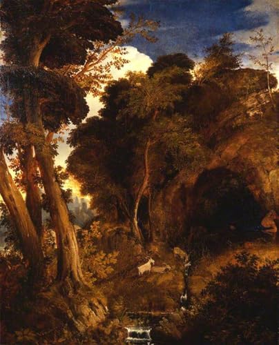 Cuadro en lienzo decorativo il capraio di William Dyce de alta calidad