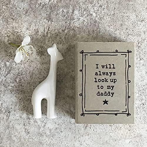 Coingallery East of India Porcelain MINI Matchbox Giraffe Sentimental Ornament Gift, White, 4.5cm x 3.5cm x 2cm - Image 2