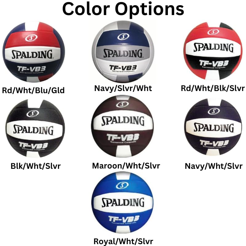 Spalding TF-VB3 Composite Indoor Volleyball - NFHS Approved