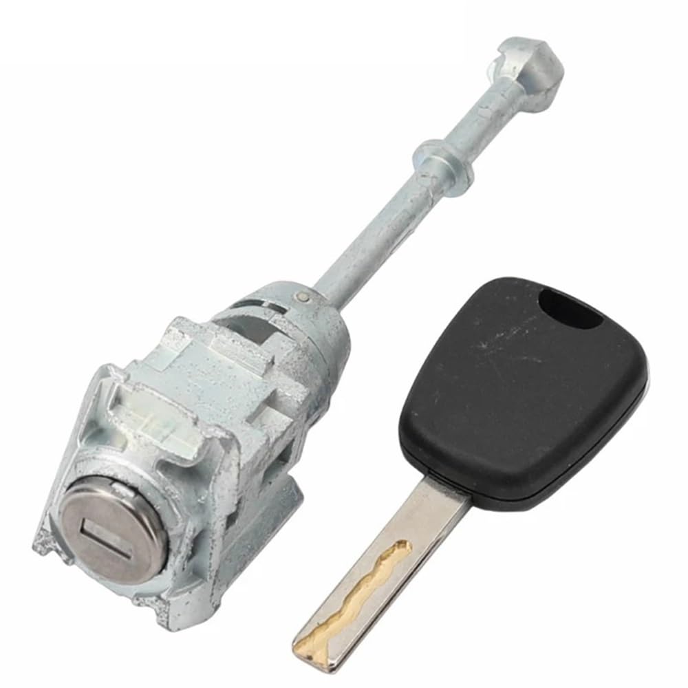 Hzsmyxgs One Color Car Door Lock Compatible With Peugeot For 508 2011-2015 Car Left Door Lock Cylinder Barrel With 1Pcs Key Hu83
