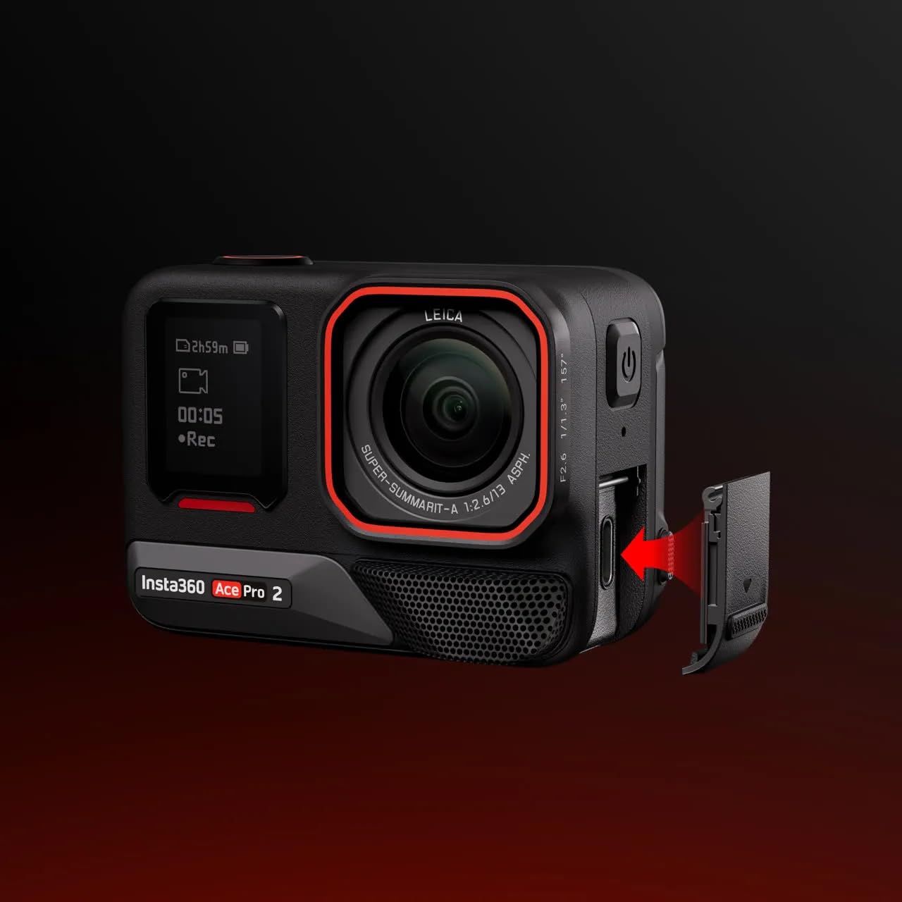 Case USB Insta360 Ace Pro 2 Protezione Totale - Dettaglio