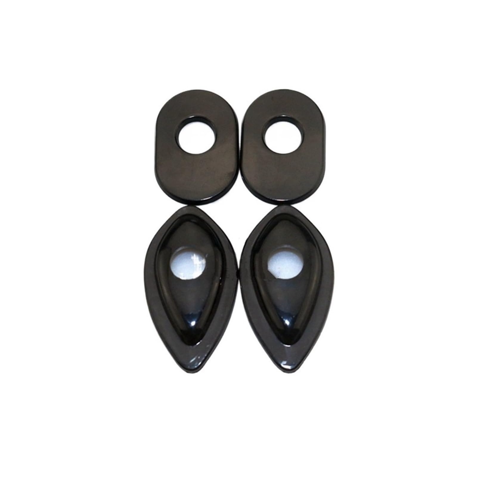 Clignotant moto Entretoises d'adaptateur d'indicateur de clignotants pour moto pour CBR600F4i CBR900RR 929 954 RC51 RVT1000R VTR1000SP1(4pcs)