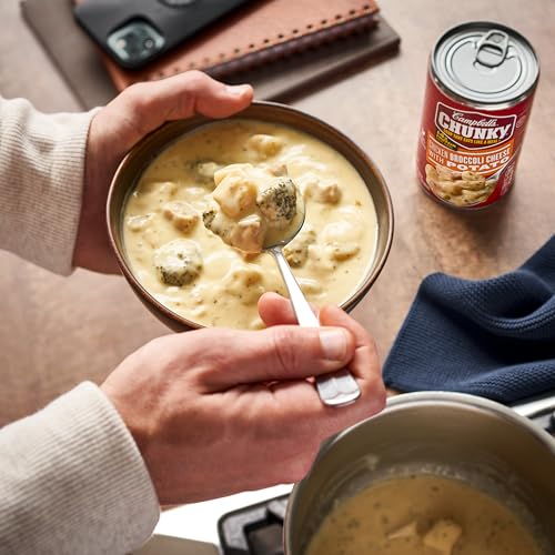 Image of Campbell's Chunky Soup, Chicken Broccoli Cheese Soup, 18.8 Oz Can