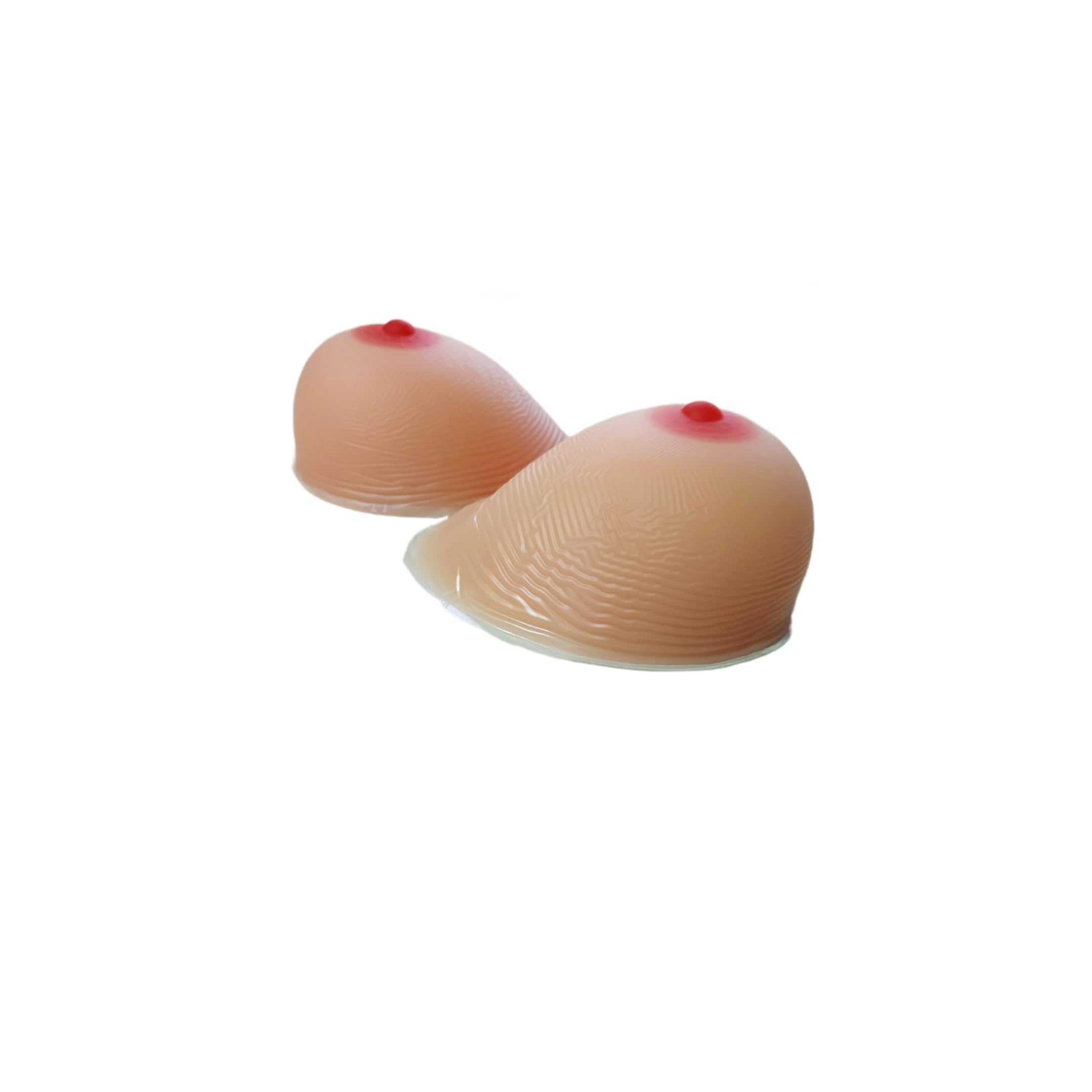 bencomm Silicone Breast Prosthesis, 800+800 DD Cup Size, with Two Pocket Bras Beige-picture-11