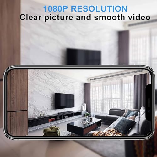 Wi-Fi Camera 1080P HD Smart Home Cameras Mini Cameras Cam with Motion Sensor Night Vision App Control Cellphone Control No Battery No Need Wi-Fi - Image 6