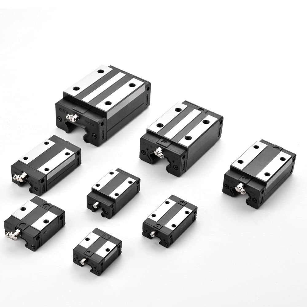 WAAZVXS WWBR HGW15 HGW20 HGW25 HGW30 L 100-800mm Heavy Linear Rail Slide 1pc HGW15 Linear Guide 1pc HGW15 Carriage (Color : HGW20 CA, Guide Length : 700mm)