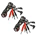 Premium 4 x Lead Wires (2 Pairs) for TENS and EMS Units - Standard Female Plug
