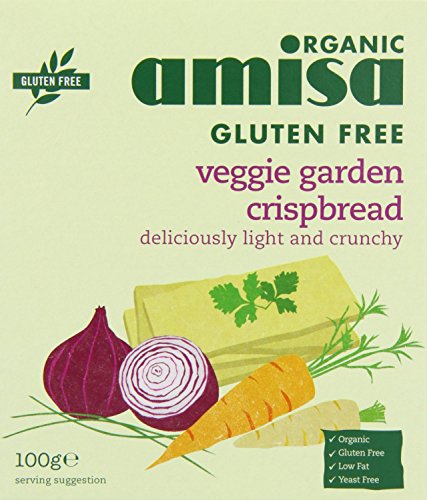 Amisa | Crispbread - Veggie Garden Gf | 12 x 100G