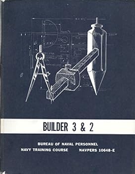 Paperback Builder 3 & 2 Navy Training Course Navpers 10648-E Book