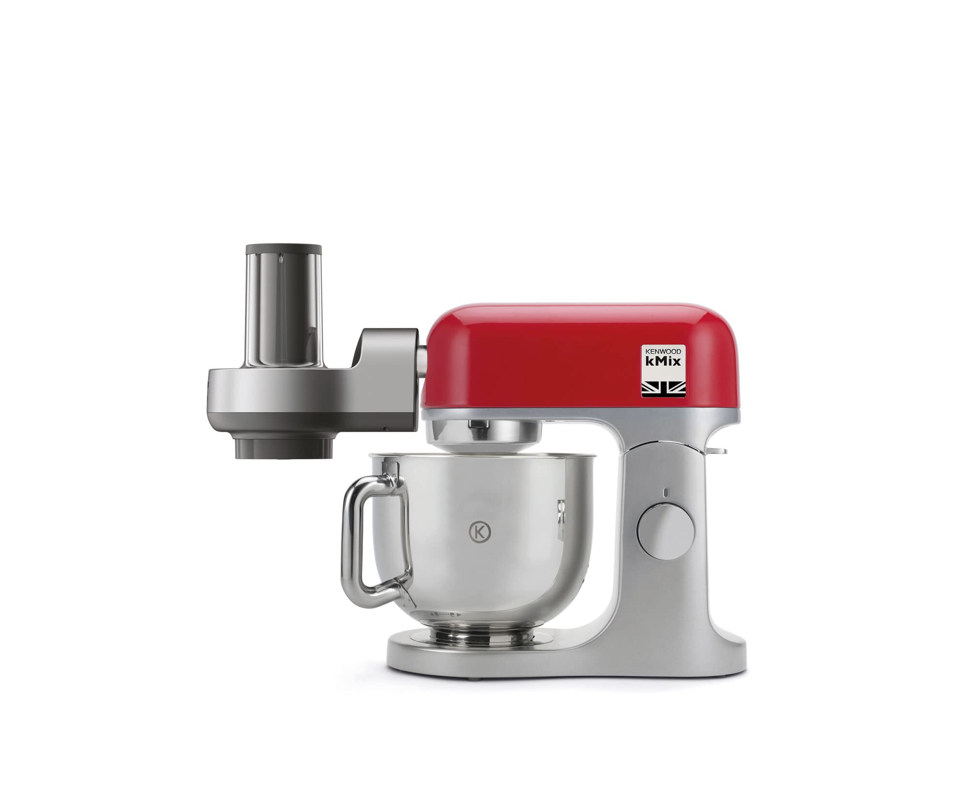 Kenwood KAX700PL krajalnica spiralna | akcesoria do robota kuchennego | nadaje się do wszystkich robotów kuchennych szefa kuchni i kMix, kolor srebrno-szary