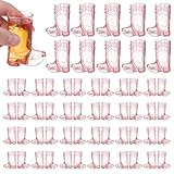 Vasos de plástico de vaquero occidental: estas botas de vaquero están hechas de plástico, que es ligero pero resistente y duradero. En comparación con los vasos de vidrio, son menos propensos a romperse y también son fáciles de limpiar y reutilizar.
