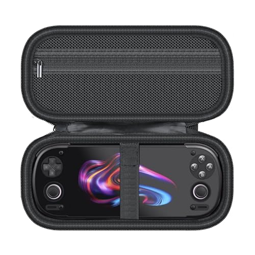 Case for Retroid Pocket 6, Retroid Pocket 5, Retroid Pocket G2 Handheld Game Console, Black (Black)
