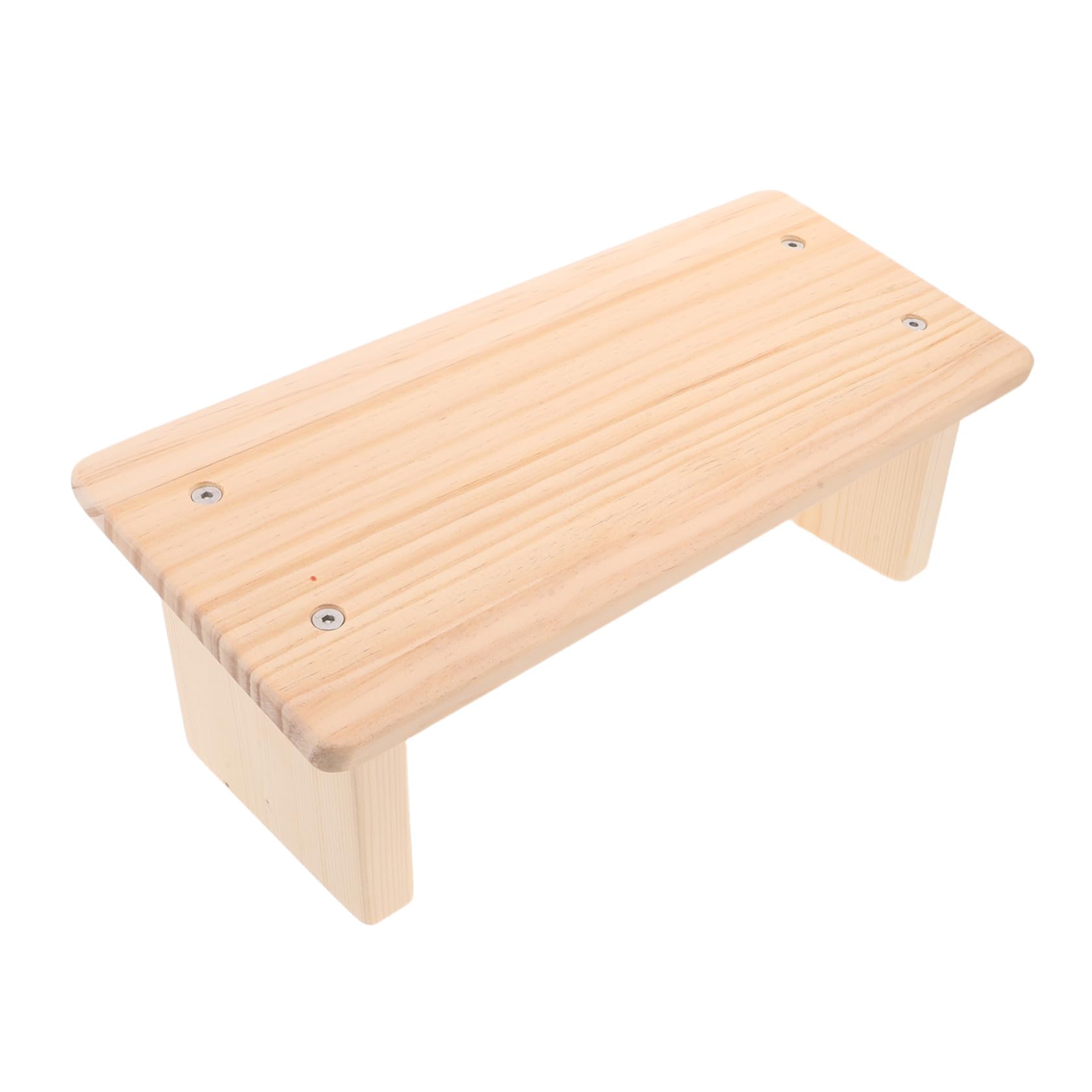 DECHOUS Holz Meditationsbank Beige Tragbar für Hausandacht und Kirche