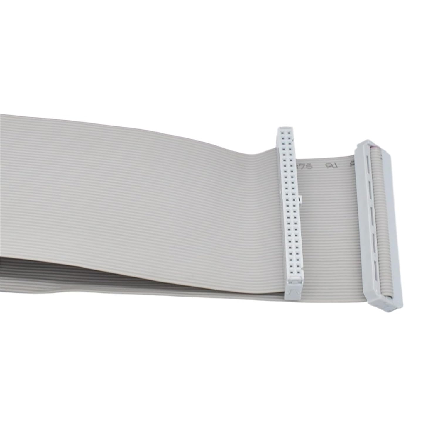 FC50P IDC2.54mm Flat Gray Cable LED Screen Connection JTAG Download(1.5M)