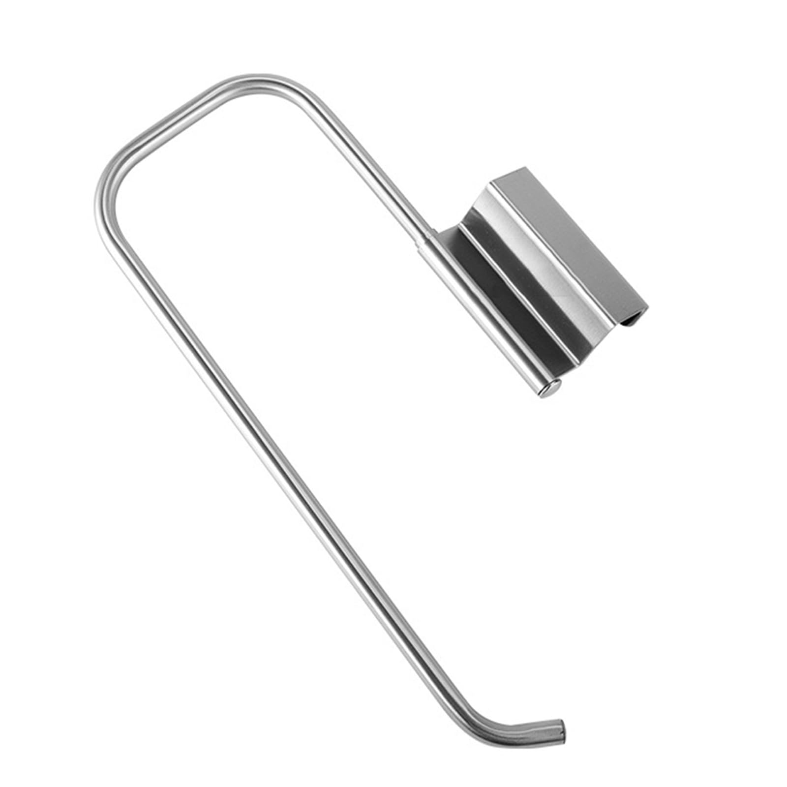 Under Sink Paper Towel Stand Cabinet Door Paper Towel Holder Kitchen Roll Holder Tissue Hanger Organizers Rack for Kitchen Bathroom Laundry Room