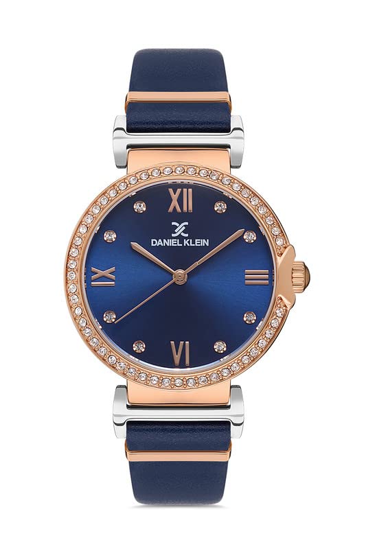 Daniel Klein Analog Dark Blue Dial Womens Watch-DK.1.13219-4 (B0BFN37PX8) Amazon Price History, Amazon Price Tracker