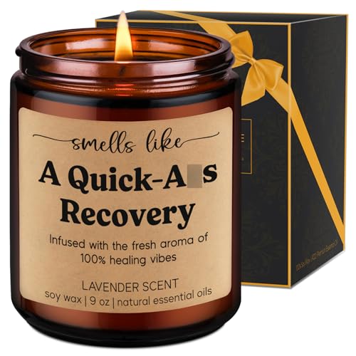 LEADO Get Well Candle, Surgery Recovery Gifts for Women, Men - After Surgery, Get Well...
