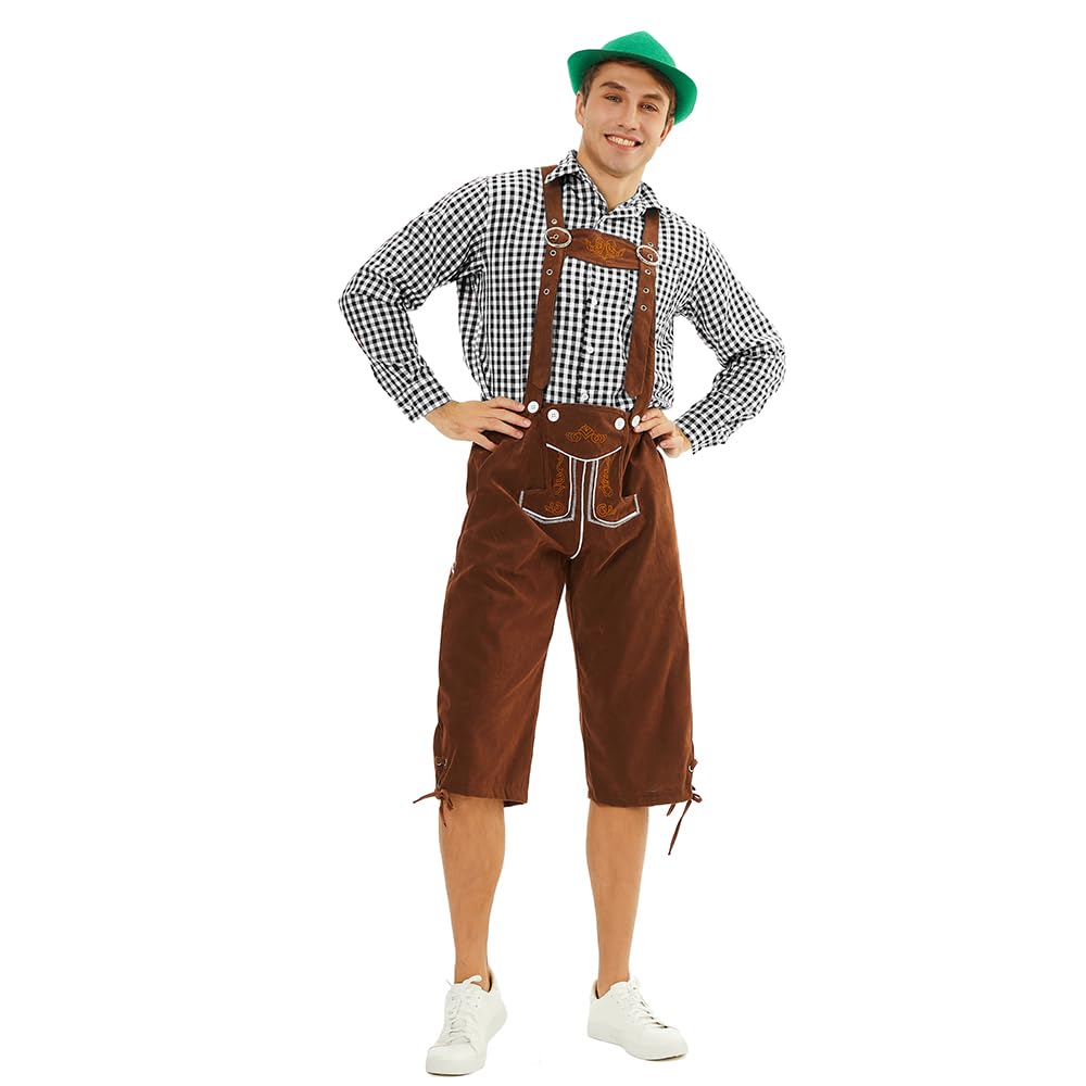 Feynman Authentieke lederhose voor heren, Oktoberfest