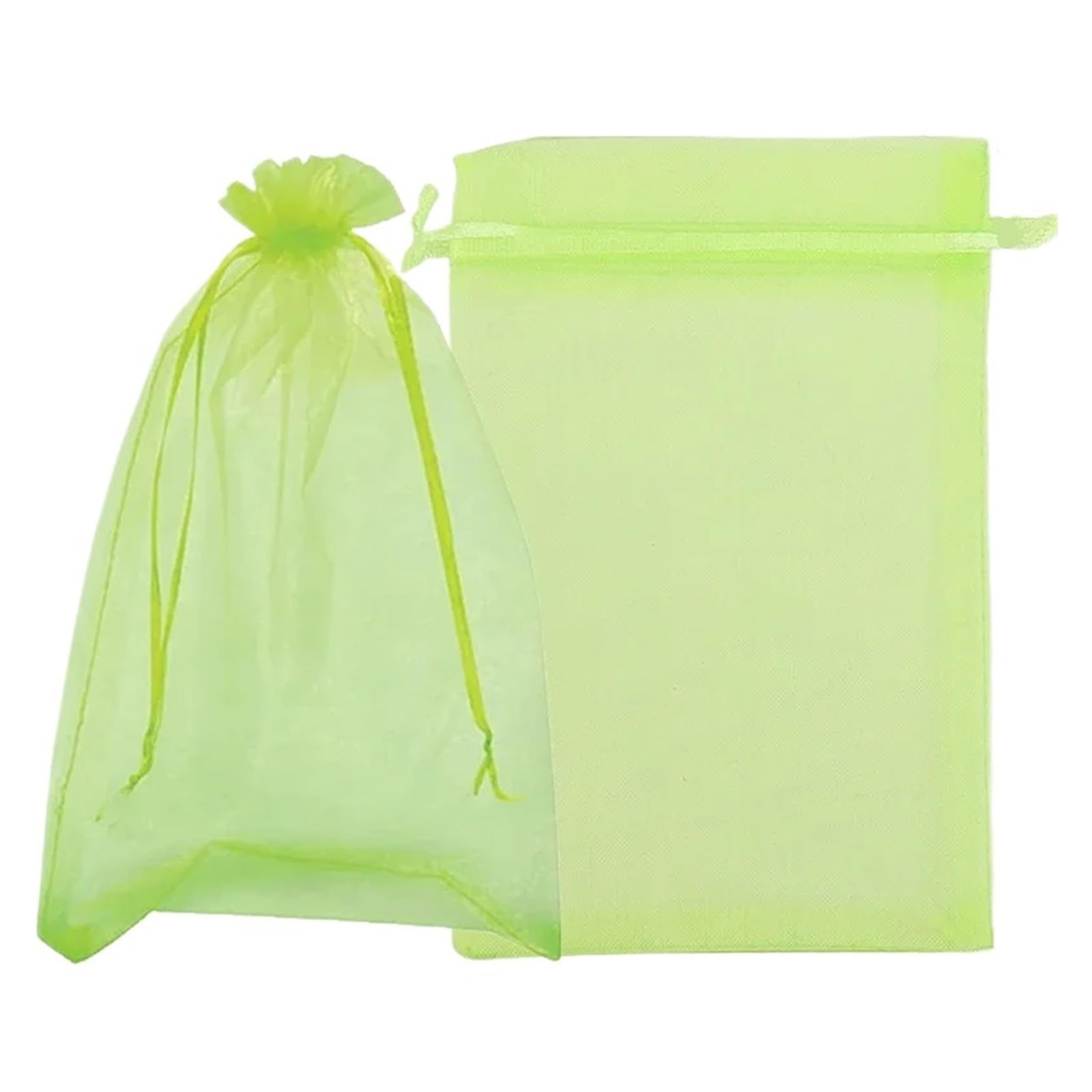 Bolsas de protección frutas con cordón, malla a prueba insectos, cubiertas barrera contra plagas, reutilizables for árboles, plantas, suministros jardín | Green 20x30cm,10PCS