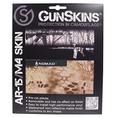 GUNSKINS 保護フィルム AR-15 M4用 ライフルスキン ノマド