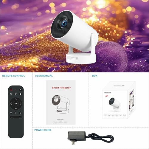 Image of Projector - Fantasy Projector for Reading, Portable projector , HD Mini Portable Projector, For Family and Outdoor Entertaimina Smart Projector (1pcs)
