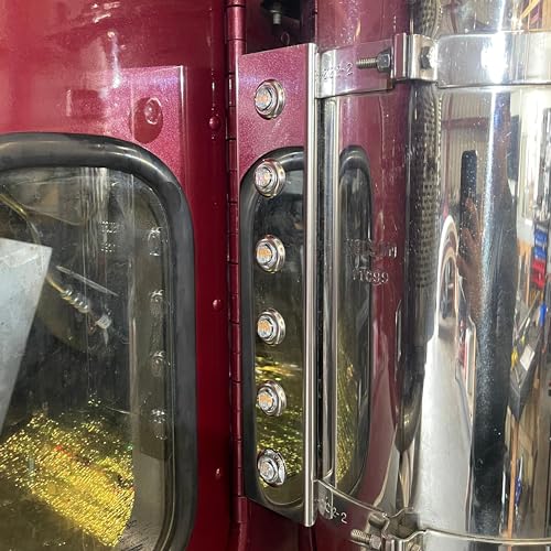 Freightliner Classic, XL 11 Inch Air Cleaner Rear Light Boxes Set miniatura 1