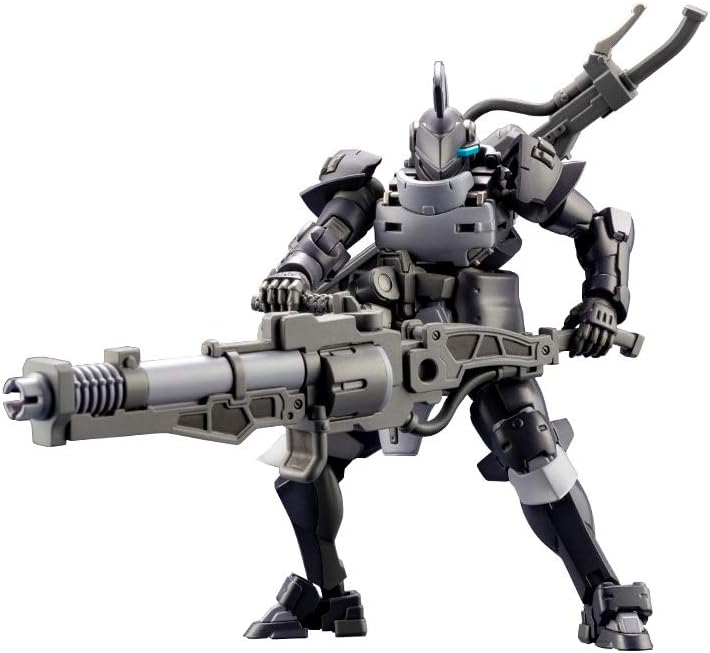 KOTOBUKIYA Gouverneur Hexa Gear Armor Type: Night [Ner] Plastic Model in Scale 1/24, Total Height of Approx. 82 mm