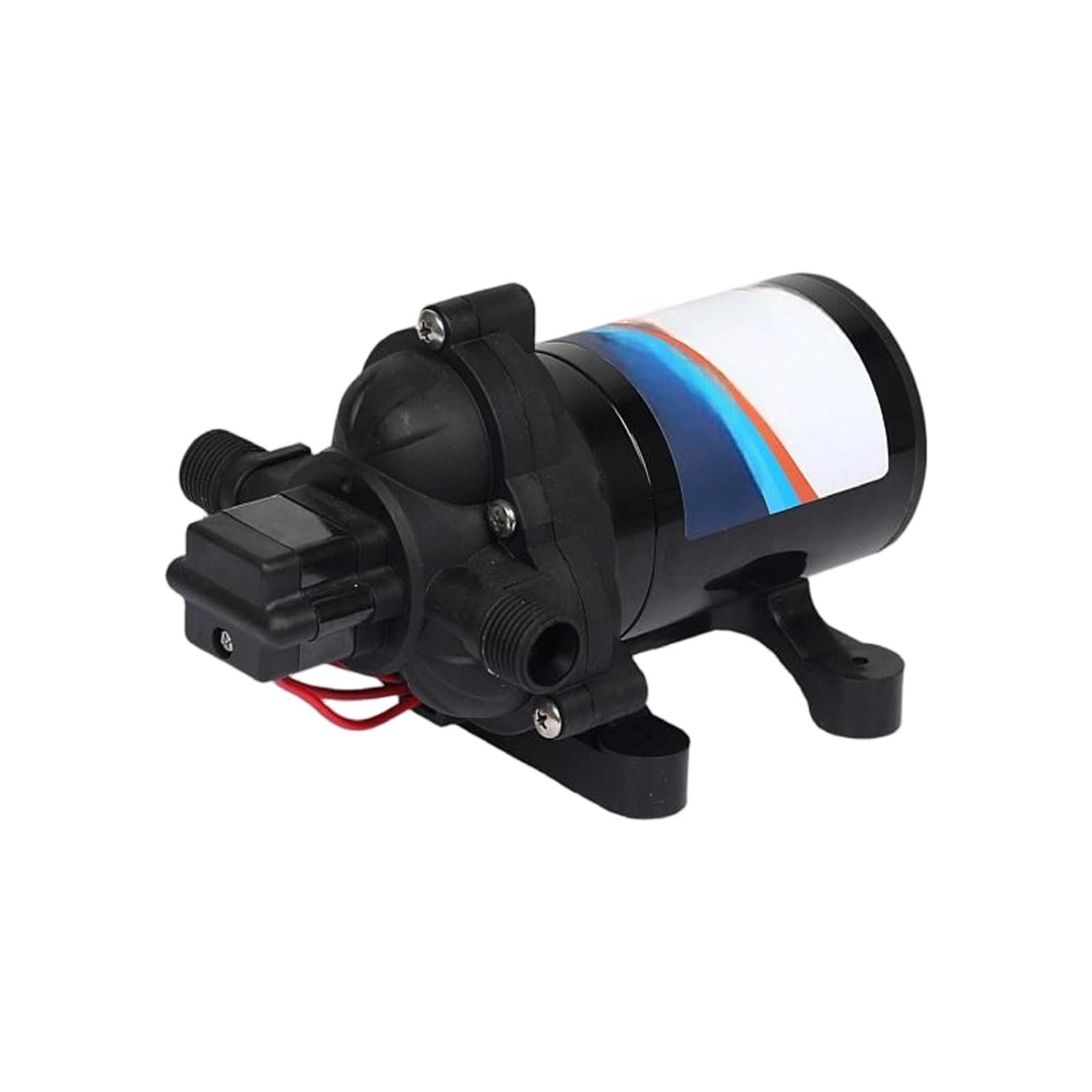 Habhyudp 24V Rv Water Pump, Diaphragm Dc Electric Self-Priming Clean Sprayer Vehicle-Mounted Booster,Safe And Smooth(24V)