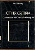 Other Criteria: Confrontations with Twentieth-Century Art