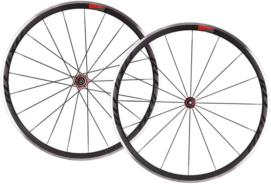 Set di Ruote in Carbonio per Bici da Strada 700C, Finura Opaca UD