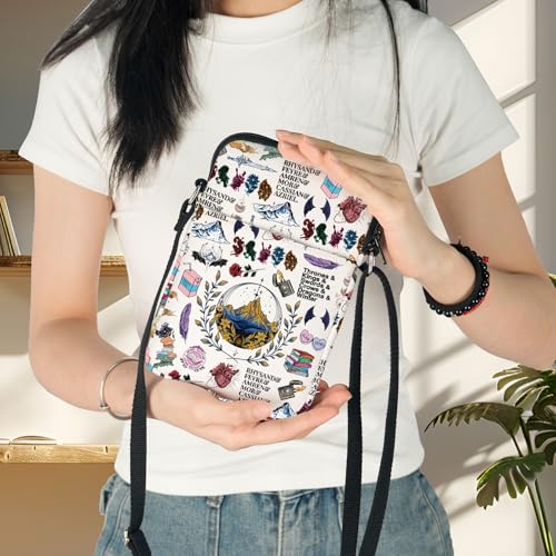 BWWKTOP Bookish Crossbody Bags Book Lovers Gifts Bookworm Sling Purse Bag Bookish Merchandise 7