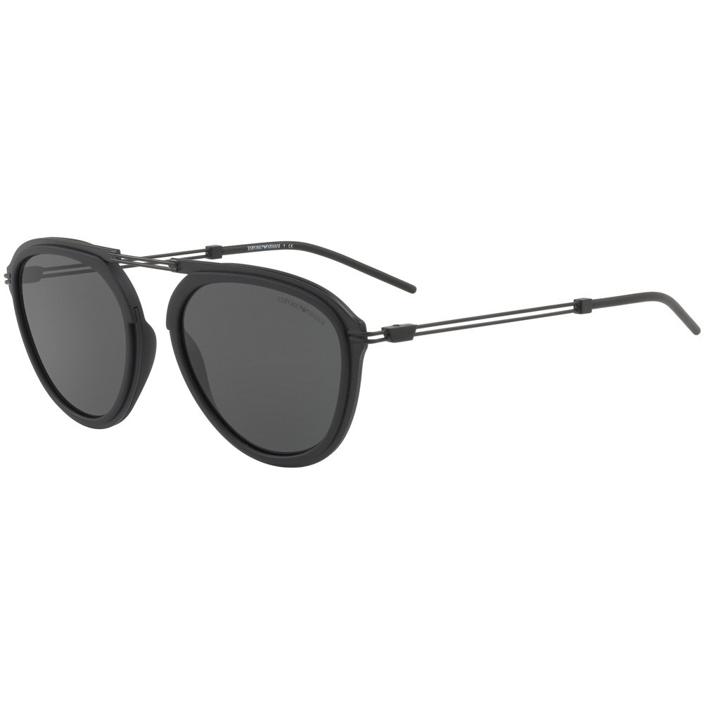 Emporio Armani EA2056-300187 Sunglasses MATTE BLACK w/GREY 54mm