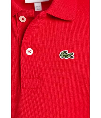 Image of Lacoste, Boys, Petit Pique Polo (Toddler), Rogue, 4 Toddler