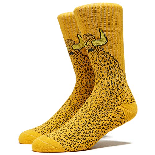 Toy Machine Furry Monster Socks - Mustard