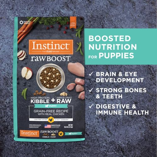 Nature's Variety Instinct Raw Boost Getreidefreies Rezept, natürliches Trockenfutter für Hunde