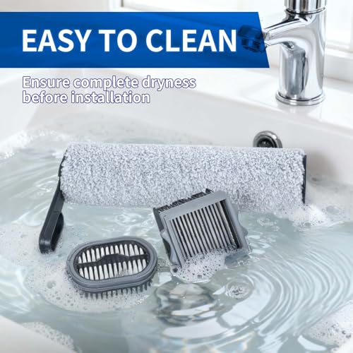 Image of keluke Only S5Combo - Replacement Roller Brush and Filters Compatible with Tineco Floor One S5Combo Wet Dry Cordless Vacuum Cleaner(Not for Others S5 Series Models) 2 Brushes Roller,4 Filters