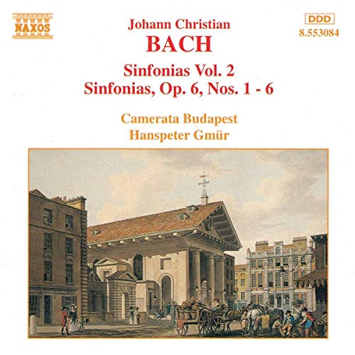 J. C. Bach: Sinfonias Vol. 2 / Sinfonias, Op. 6, Nos. 1-6