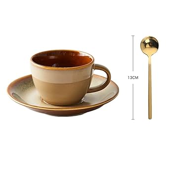Amazon｜MJKQ9 マグ 皿 コーヒーカップ ソーサーセット 陶器