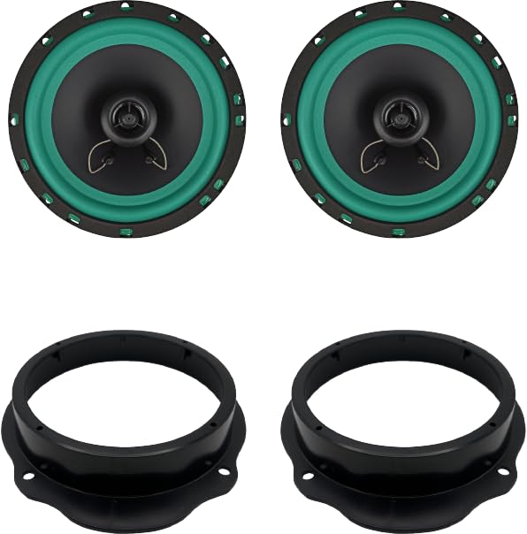 IPNOSIS Kit 2 Casse IP-01165 per Ford Focus dal 2005 al 2010, Ford C-Max dal 2003 al 2010, Ford S-Max dal 2003 al 2010, Ford Kuga dal 2008 al 2012 con 2 Supporti Anteriori