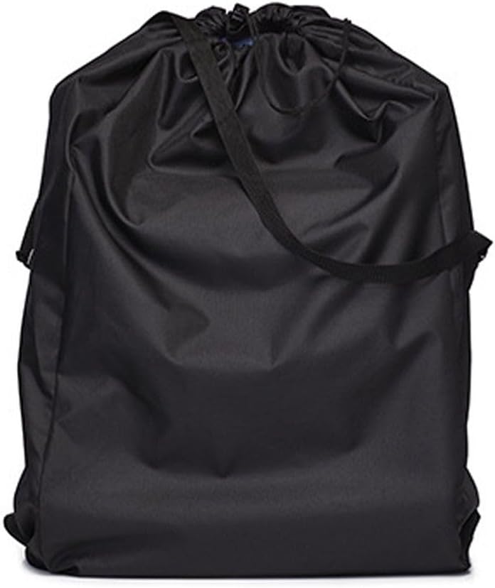 Leadigol Universal Stroller Organizer Bag,Shoulder Strap Stroller Pouch Foldable Stroller Travel Consignment Cover Black Stroller Storage Bag For Stroller Light Weight Pram Organizer