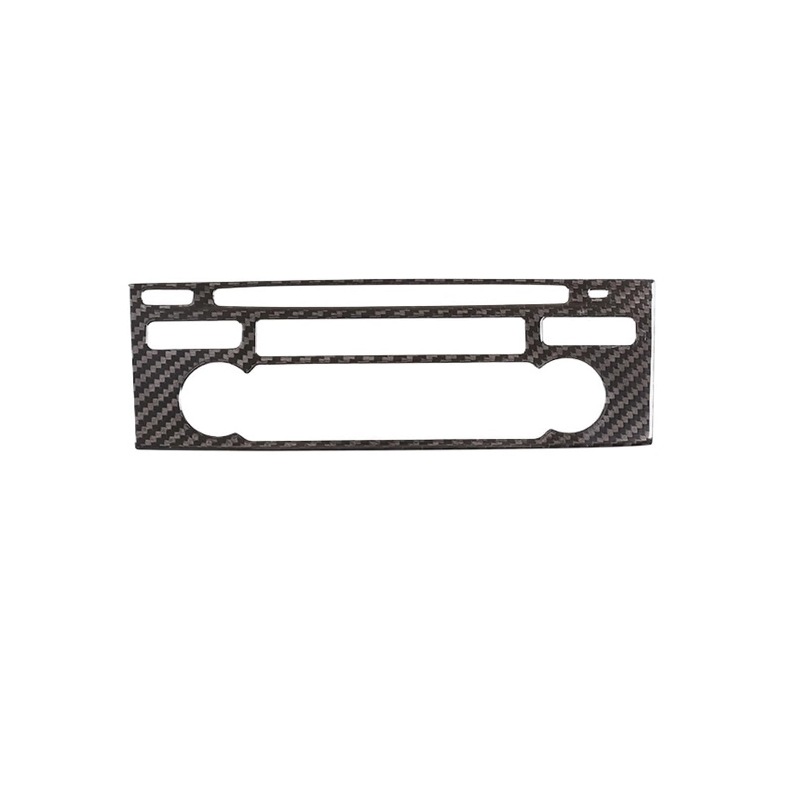 QBKGMEWCA Center Console CD Panel Frame Interior Trim Compatible for Porsche 718 911 Genuine Carbon Fiber(Type2)