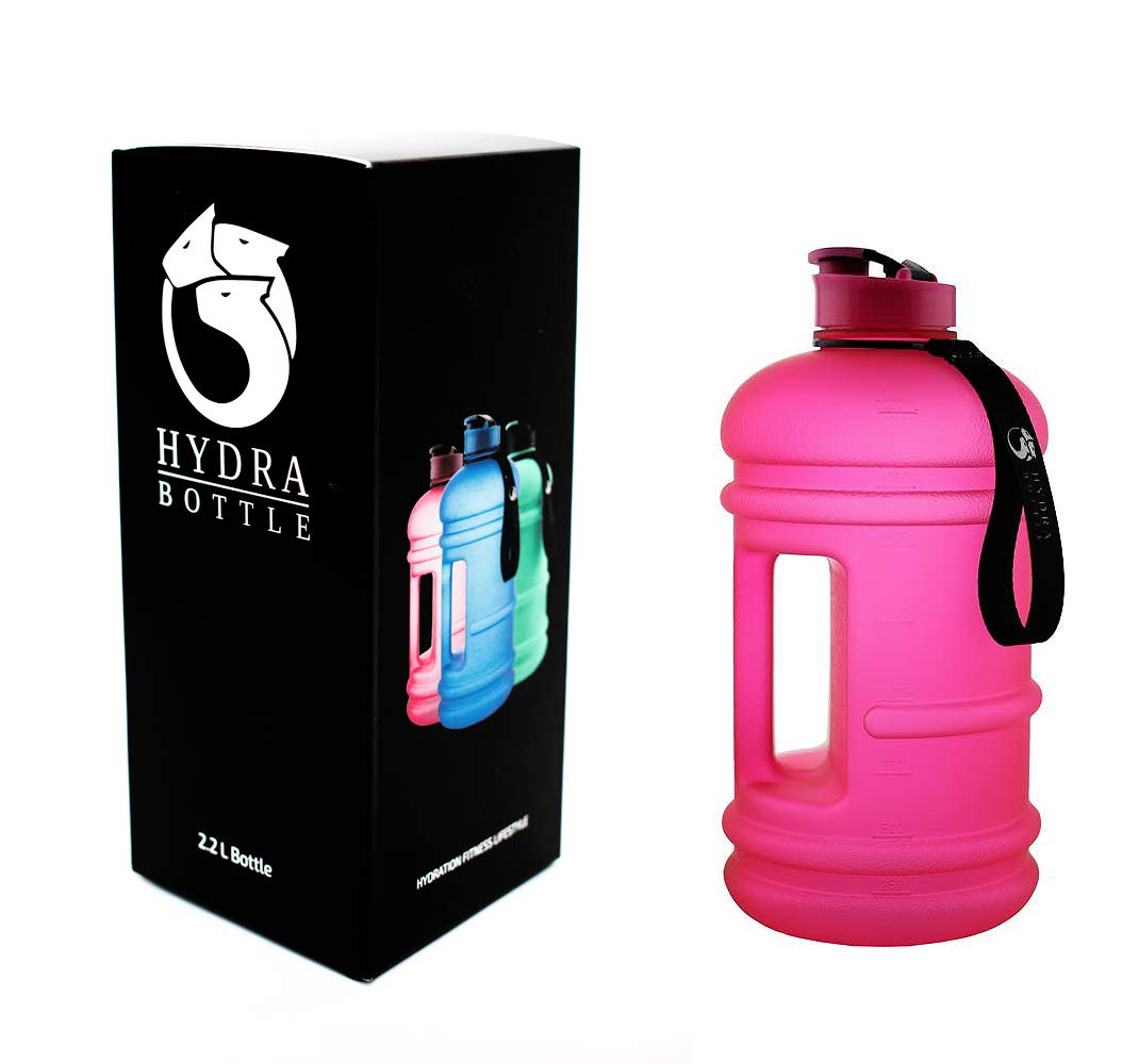 Buy Hydra Half Gallon Water Jug Big Water Bottle Hydro Jug 2.2 Liter