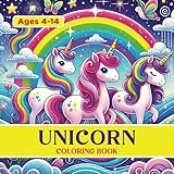 UNICORN COLORING BOOK FOR Children (AGES 4-14): Fun activity Book