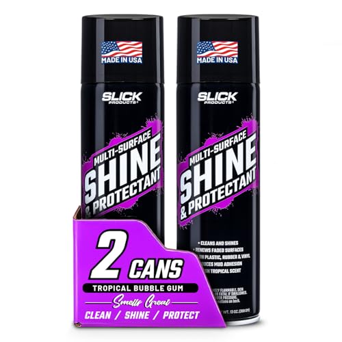 Image of Slick Products Shine & Protectant High Gloss Coating Spray (2-Pack)